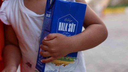 Büyükşehir’den çocuklara 773 bin 400 litre süt desteği