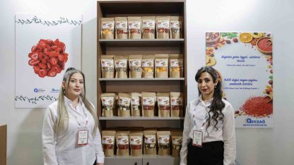 EKDAĞ’ın kurutma tesisinde üretilen ürünler fuarda tanıtıldı