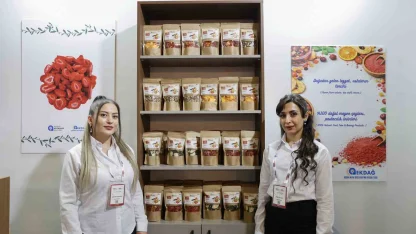 EKDAĞ’ın kurutma tesisinde üretilen ürünler fuarda tanıtıldı