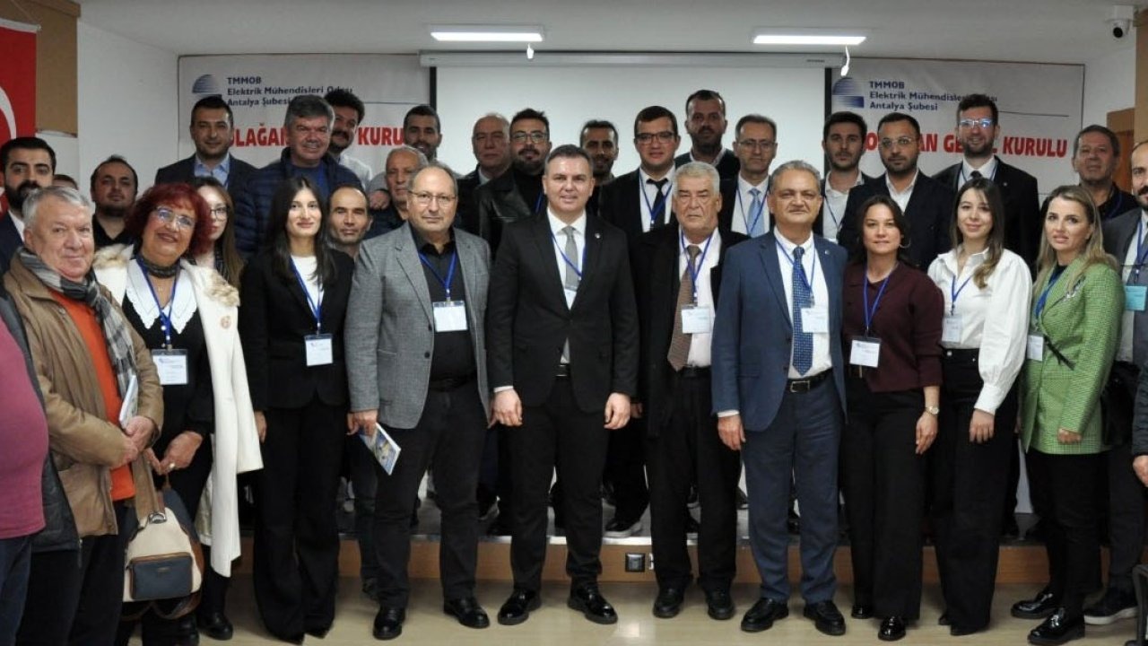 EMO Antalya Şubesi'nde Tat güven tazeledi