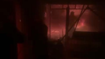 Gazipaşa’da mahalle konağında yangın korkuttu