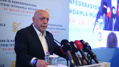 HAK-İŞ Genel Başkanı Mahmut Arslan: "Taşeronda tarih yazdık, şimdi sıra ev işçilerinin haklarında"