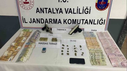 Manavgat’ta uyuşturucu operasyonu: 1 gözaltı