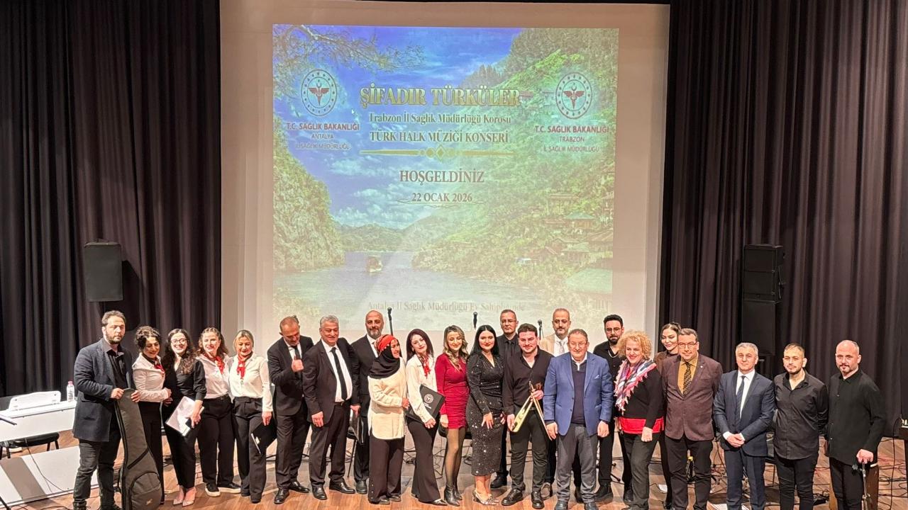 Şifadır Türküler Antalya'da yankılandı