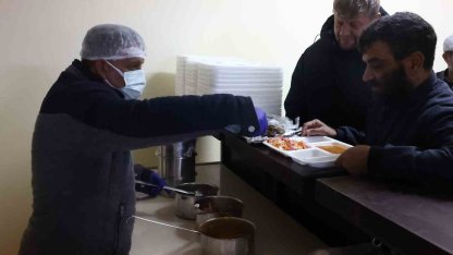 Soğuk havalarda evsizlere BİMEKAN hizmeti