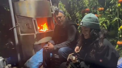 Yeni yıla ’don’ nöbetiyle girdiler