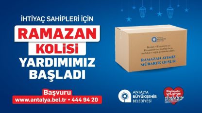 Ramazanın bereketi Antalya'yı sarıyor