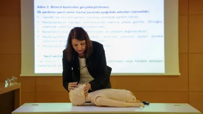 Büyükşehirde ilk yardım eğitimi