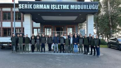 Orman Bölge Müdürü Kayıran çalışmaları inceledi