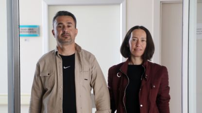 Eşinin 14 Şubat'ta bağışladığı böbrekle yeni hayatına başladı