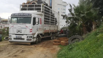 Alanya’da 6 yılda 30 tır atık araç lastiği, geri dönüşümle ekonomiye kazandırıldı