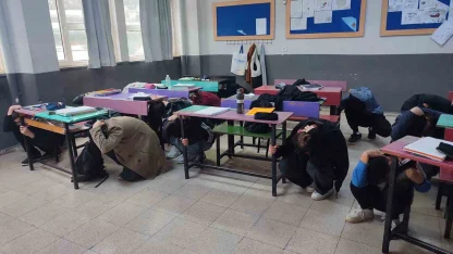 Antalya’da gerçeğini aratmayan deprem ve yangın tatbikatı