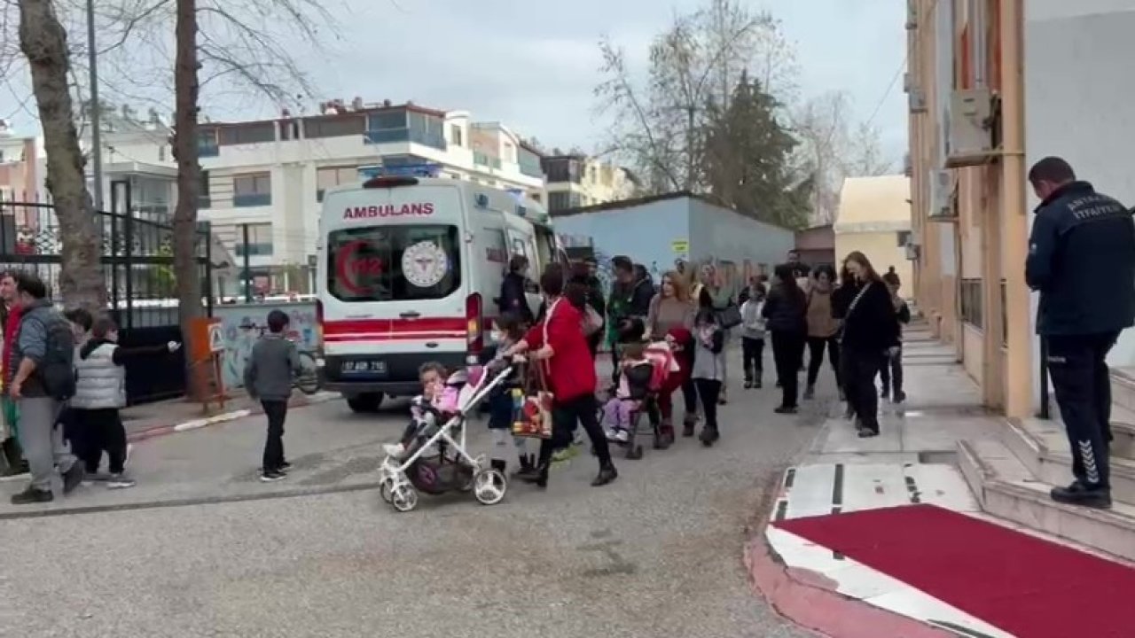 Antalya’da ilkokulda yangın çıktı: Öğrenciler tahliye edildi
