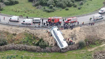 Antalya’da otobüs kazası: 8 ölü, 26 yaralı