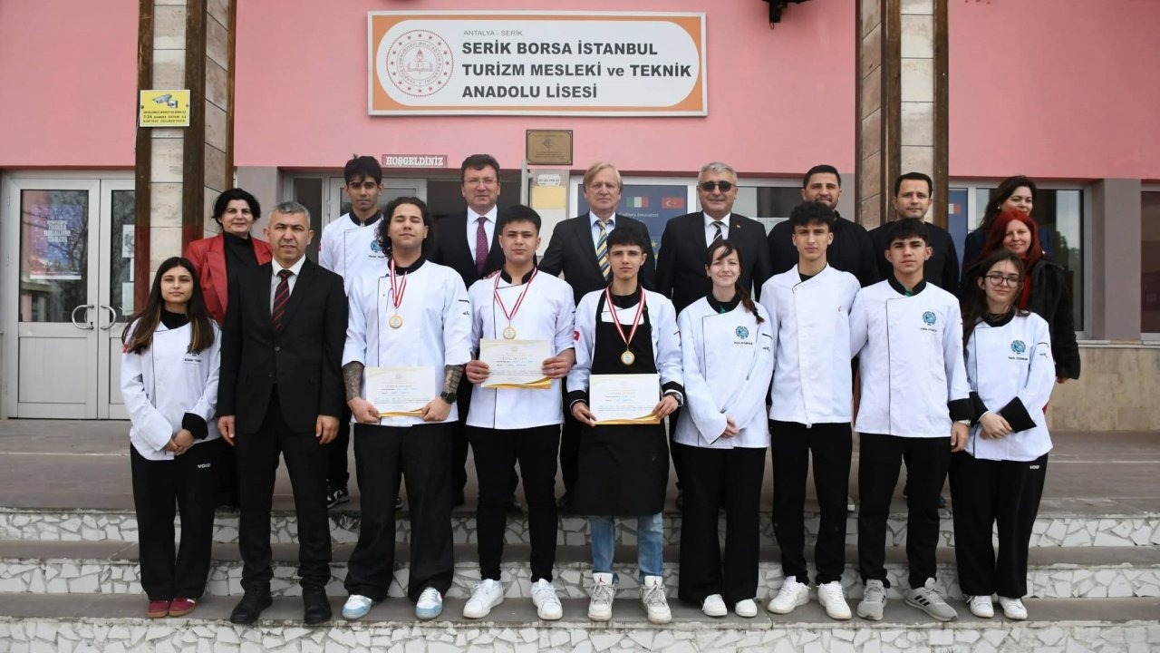 Gastronomi yarışmasında ikinci oldular