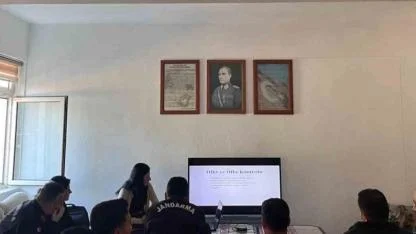 Jandarma personeline iletişim, stres ve öfke yönetimi eğitimi