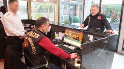 Konaklama tesisleri ve araç kiralama firmalarına yönelik eş zamanlı denetim