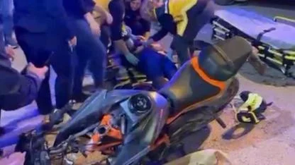 Motosikletli genç trafik kazasında hayatını kaybetti