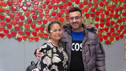 Sevgililer Günü’nde eşinden gelen hayat