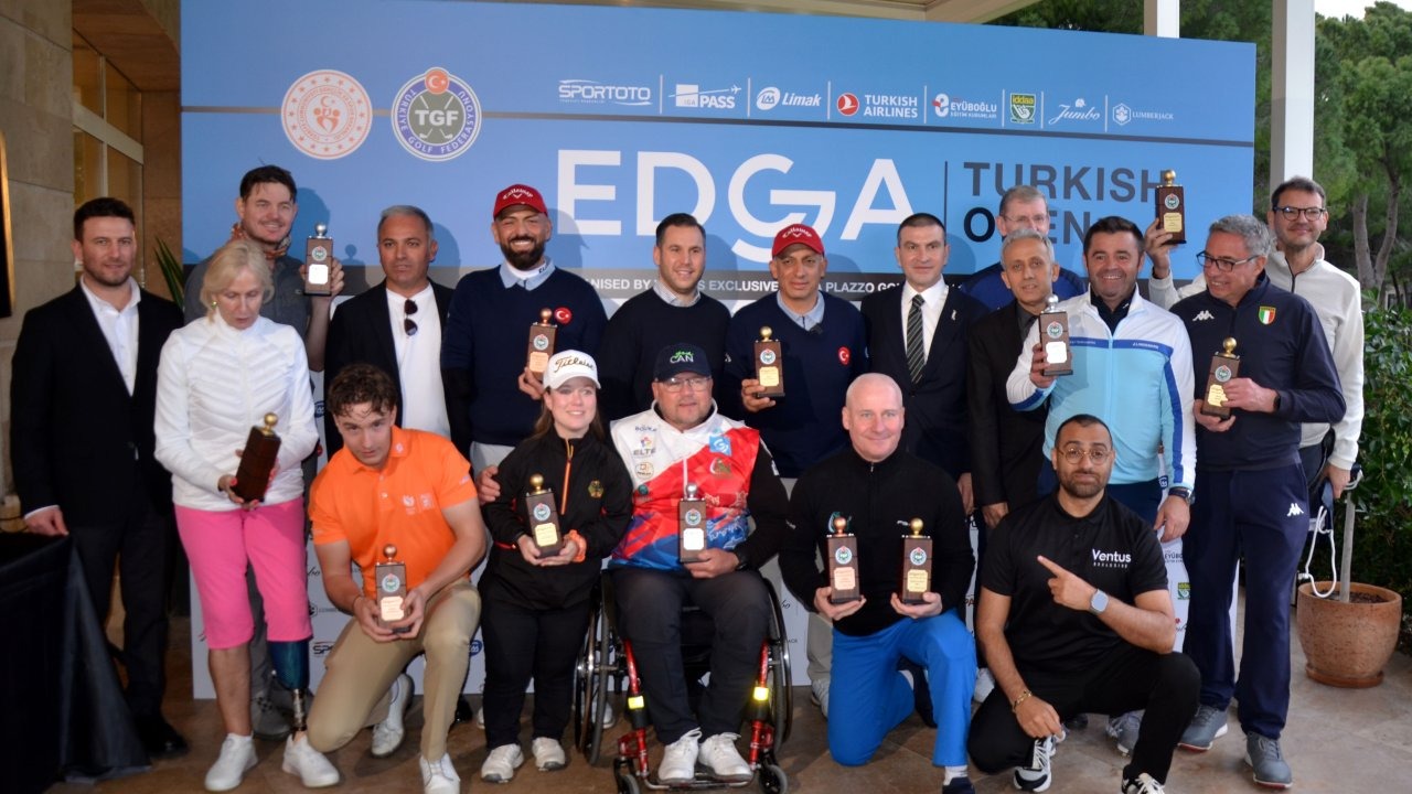 Türkiye Açık Para Golf Turnuvası sona erdi