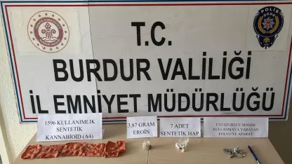 Uyuşturucu operasyonuna 2 tutuklama