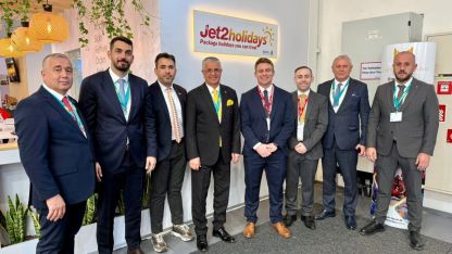 Kemer heyeti ITB Berlin Fuarı'nda