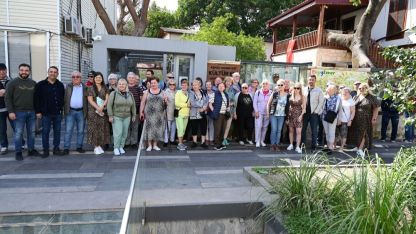 Polonyalı kafile Kültür Evi'nde