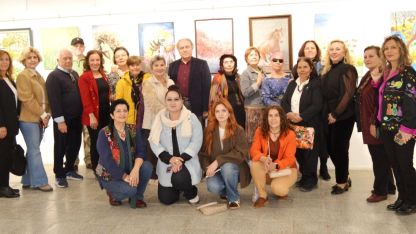 Antalyalı sanatçılar bahar sergisinde buluştu