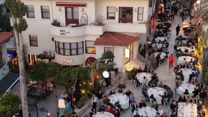 Kaleiçi'nde büyük iftar buluşması