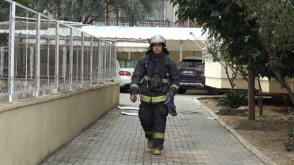 Alanya’da apartman dairesinde yangın çıktı