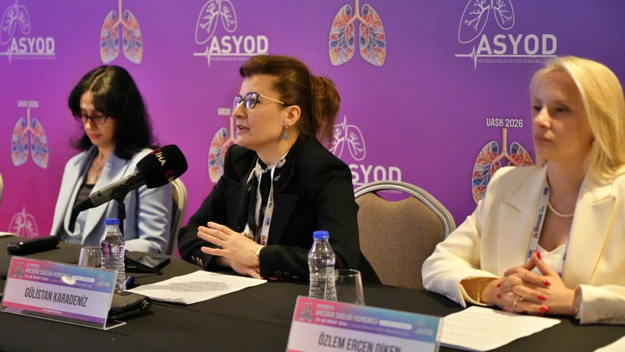 Antalya’da akciğer sağlığı kongresi başladı: "Solunum hastalıkları başlıca mortalite nedeni"