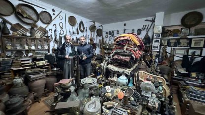 Bir bisküvi kutusuyla başladı, 15 bine yakın parçadan oluşan etnografya koleksiyonuna dönüştü