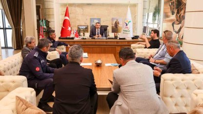 Manavgat’ta sezon öncesi ulaşım ve güvenlik masaya yatırıldı