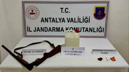 Manavgat’ta uyuşturucu operasyonunda 2 şüpheliye adli işlem