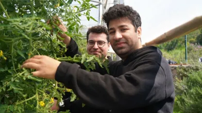 Psikiyatri hastaları hem tedavi görüyor hem para kazanıyor