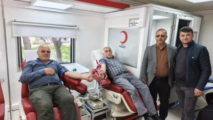 Korkuteli'de kan bağışı kampanyası