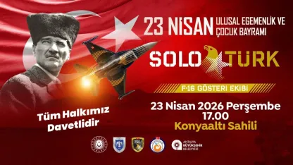 SOLOTÜRK Konyaaltı’nda nefes kesecek