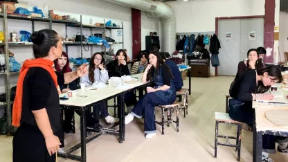 Masalla seramik dersi