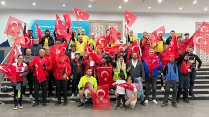 23 Nisan'da pedal çevirdiler