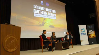 Akdeniz Üniversitesi’nde 15 Temmuz Manşetleri Gazetecilik Atölyesi düzenlendi