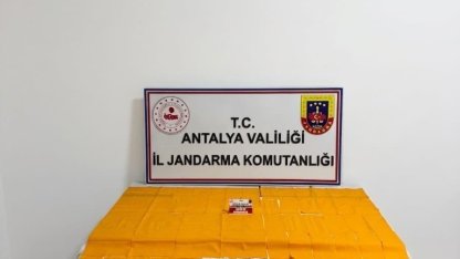 Alanya’da 75 bin kullanımlık uyuşturucu madde ele geçirildi: 2 gözaltı