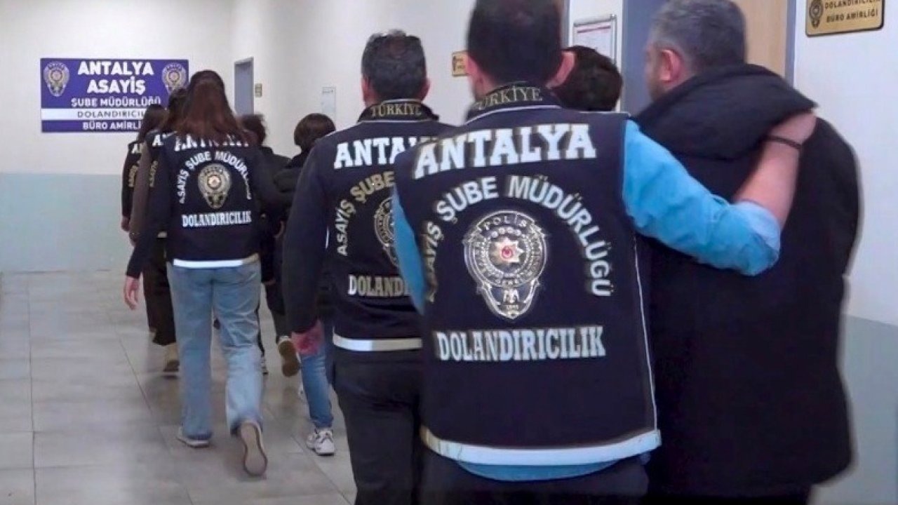 Antalya merkezli dolandırıcılık operasyonu: 3 tutuklu