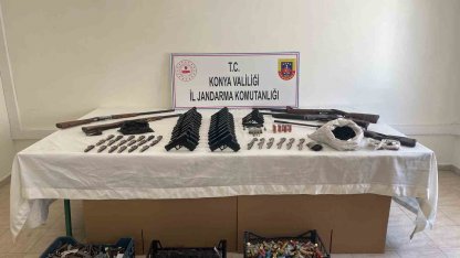 Antalya ve Konya’da jandarmadan silah kaçakçılığı operasyonu