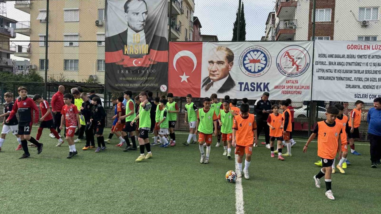 Antalya’da U12 futbol seçmeleri tamamlandı: 95 genç yetenek belirlendi