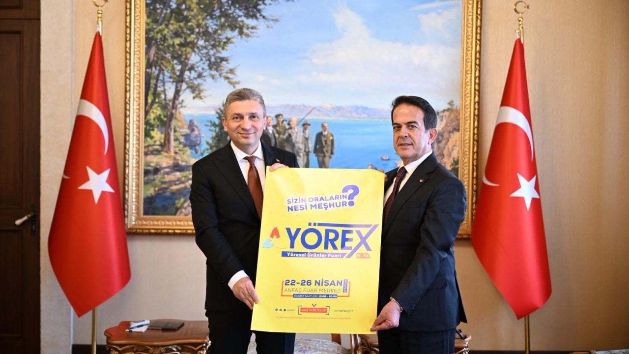 Başkan Çandır’dan Vali Şahin’e YÖREX daveti