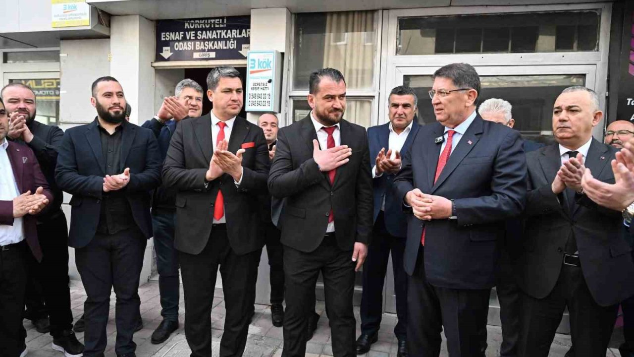 Başkan Dere, oda ziyaretlerine Korkuteli ve Elmalı’da devam etti