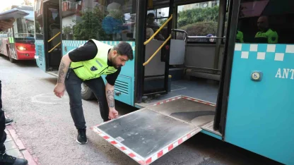 Büyükşehir’den toplu ulaşım araçlarına yönelik denetim