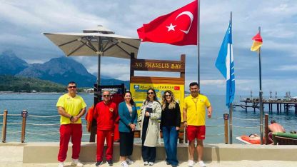 Kemer’de Mavi Bayrak denetimleri başladı
