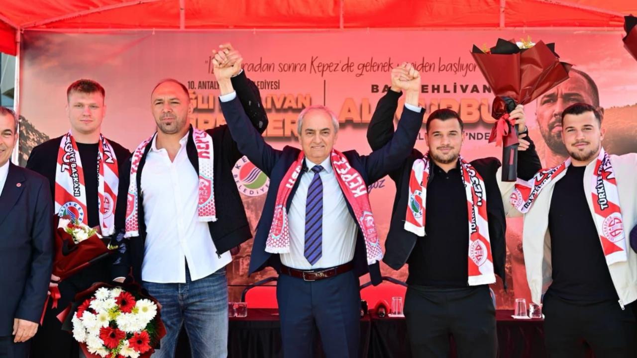 Kepez’de 12 yıl aradan sonra er meydanı kuruluyor: Kırkpınar’ın başpehlivanları dualı çayırda buluşuyor