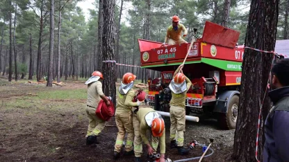 Ormancılar Antalya’da kıyasıya  yarıştı